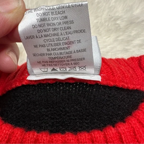 Dragon Ball Z Holiday Sweater Red/Green/White/Black Size 6 - Picture 7 of 16